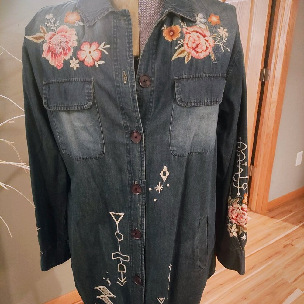 Johnny Was shirt jacket